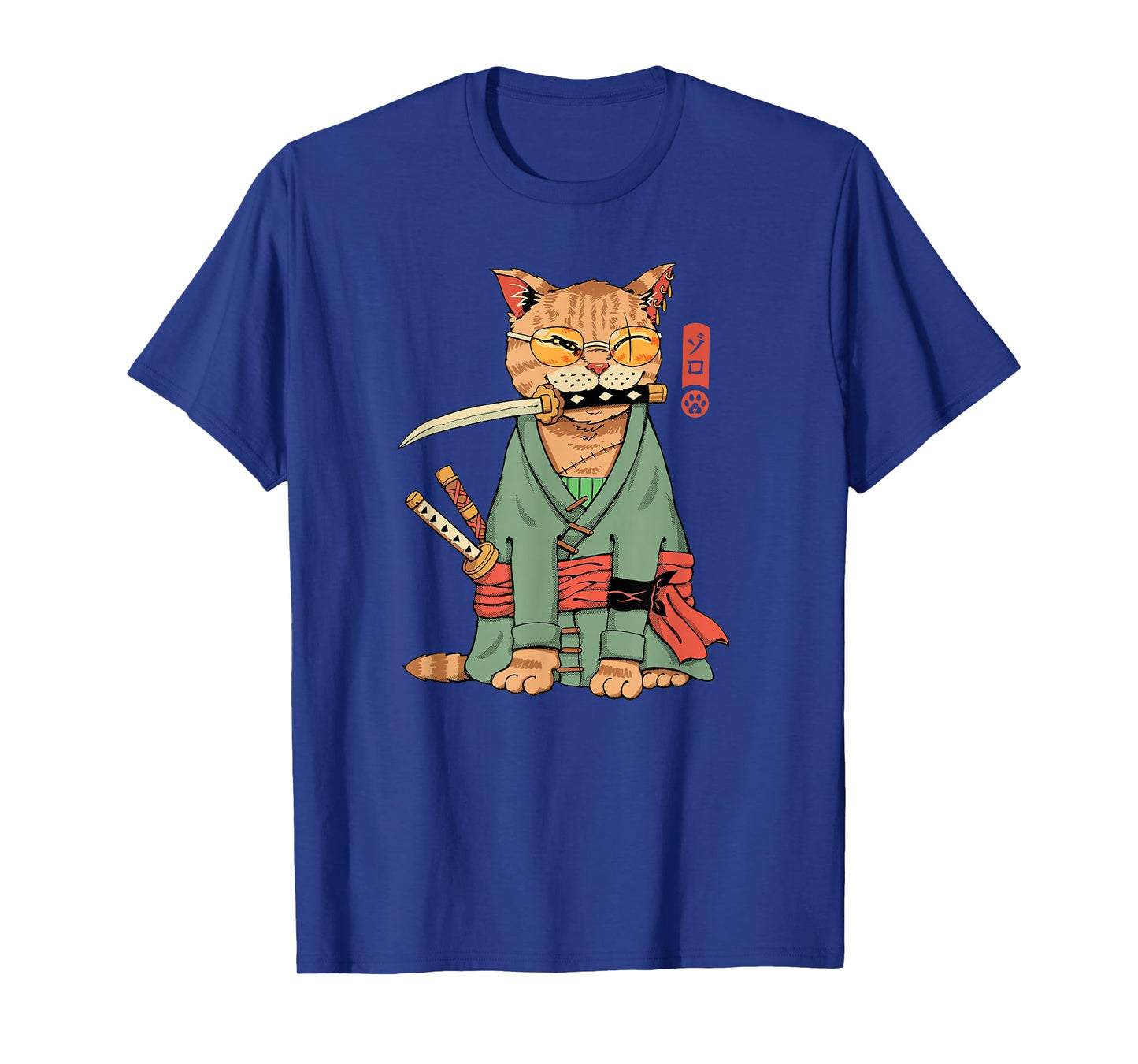 Zoro Cat Warrior T-Shirt