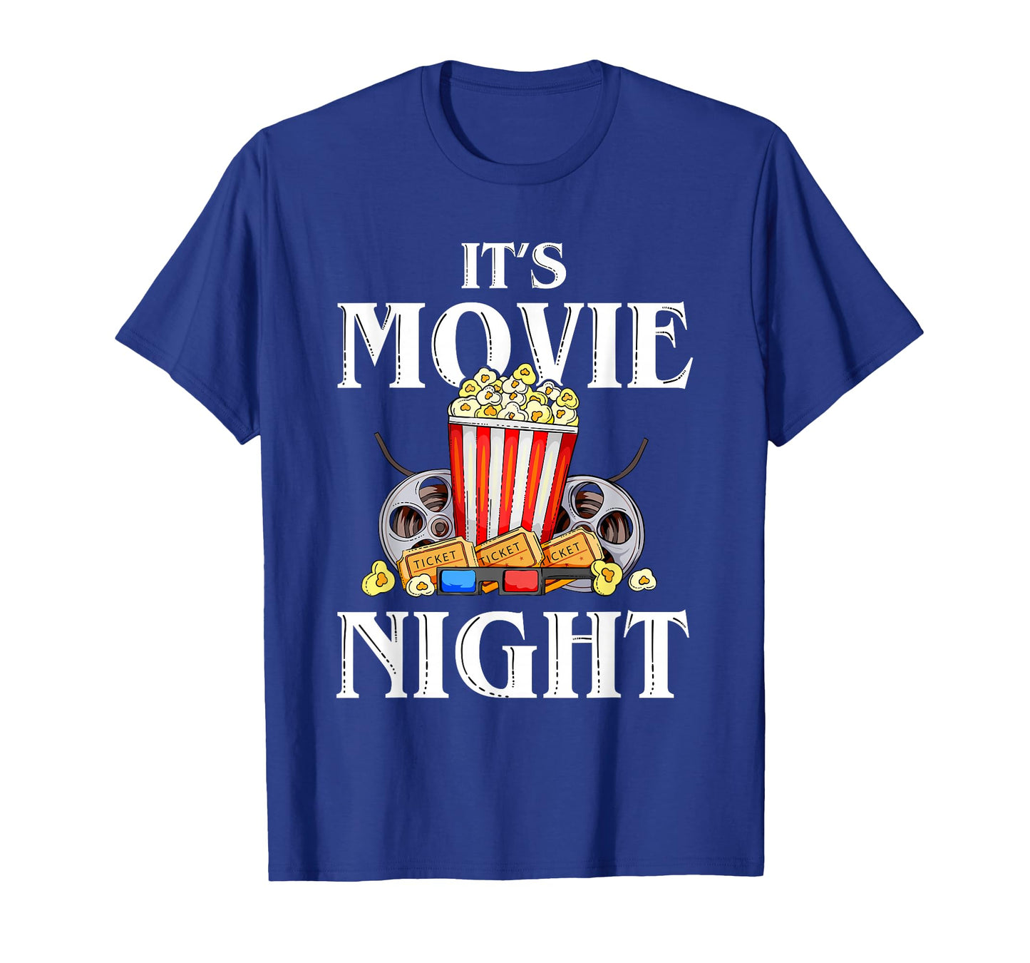 Family Movie Night Outfit for Men Women Kids - Movie Lover T-Shirt