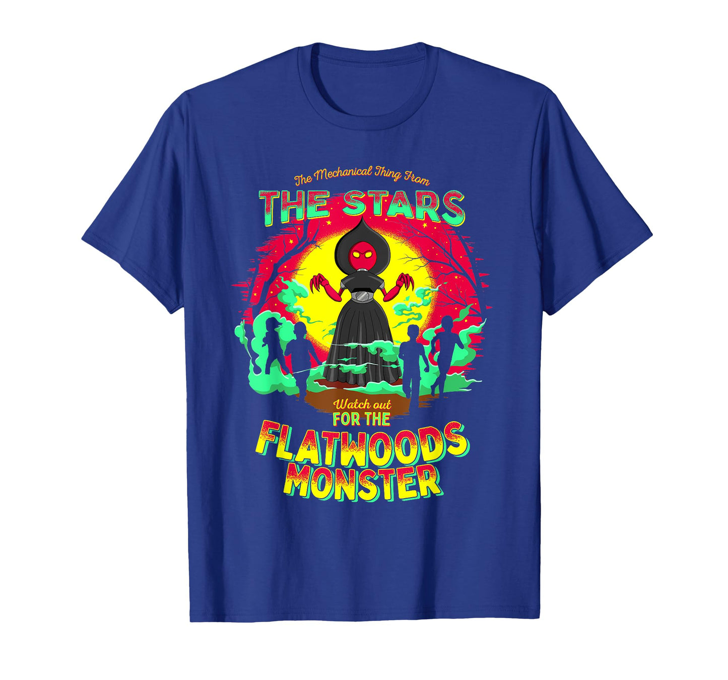 Flatwooods Monster Alien Braxie Braxton County WV Cryptid T-Shirt
