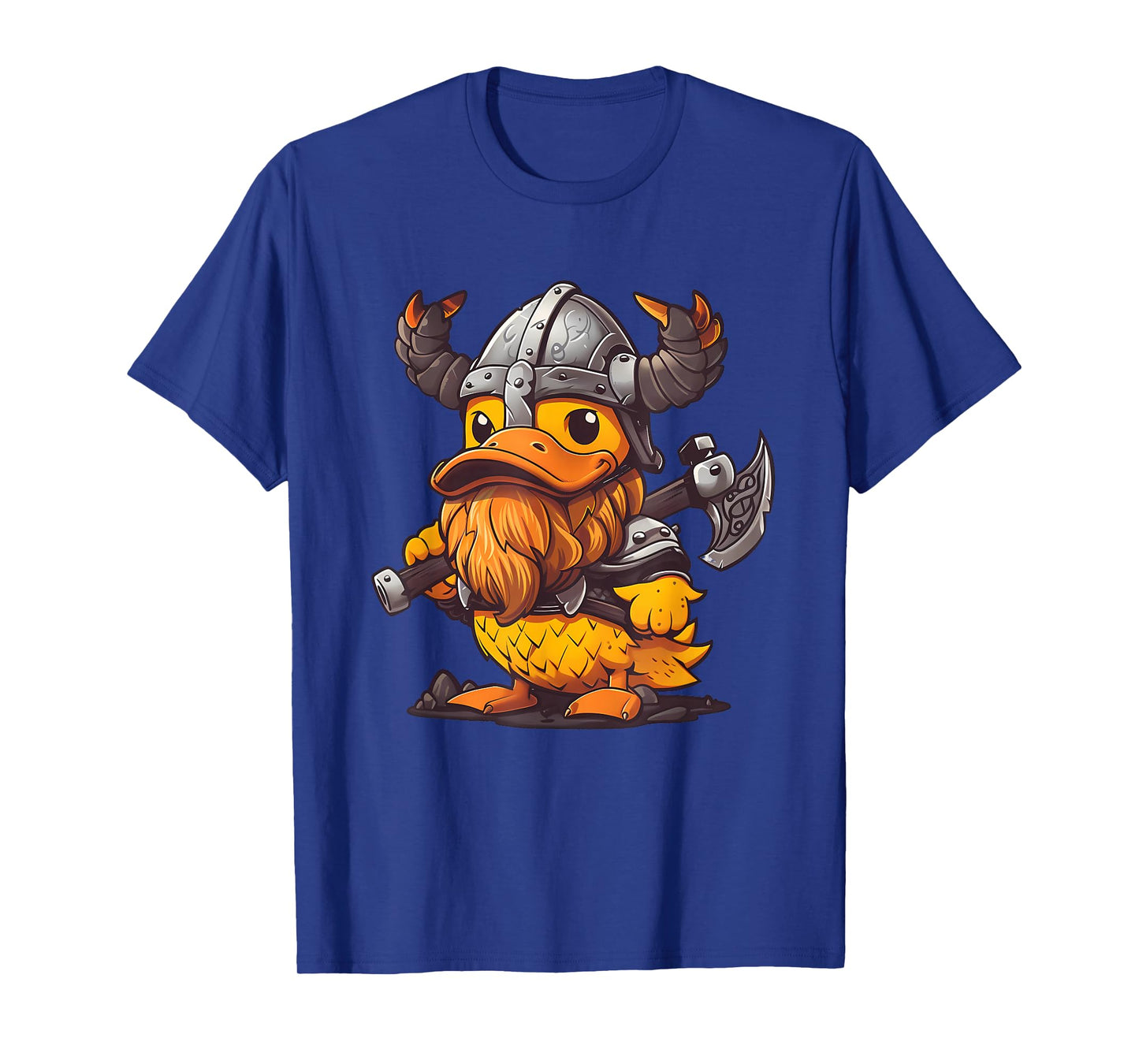 Rubber Duck Viking Duck Rubber Duckling Viking Helmet T-Shirt