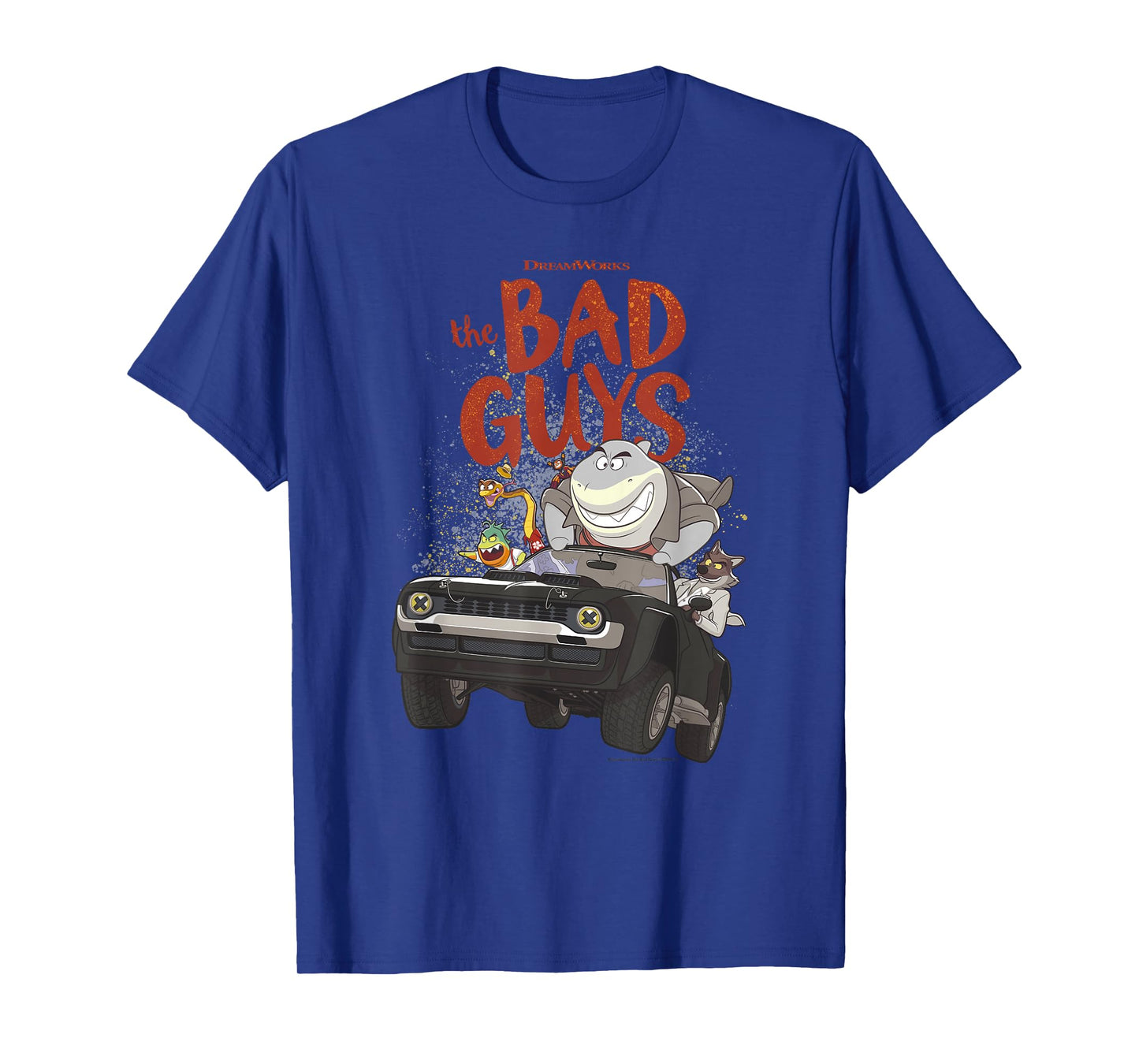 The Bad Guys Group Getaway Vehicle Poster T-Shirt