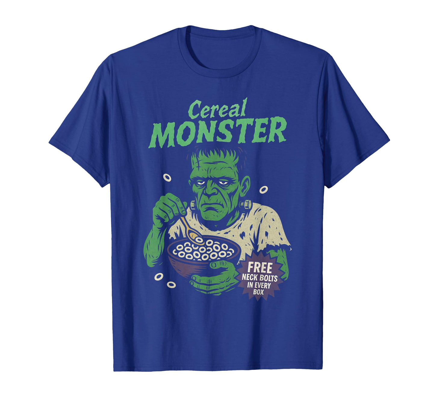 Cereal Monster Green Creature – Classic Horror Gift T-Shirt