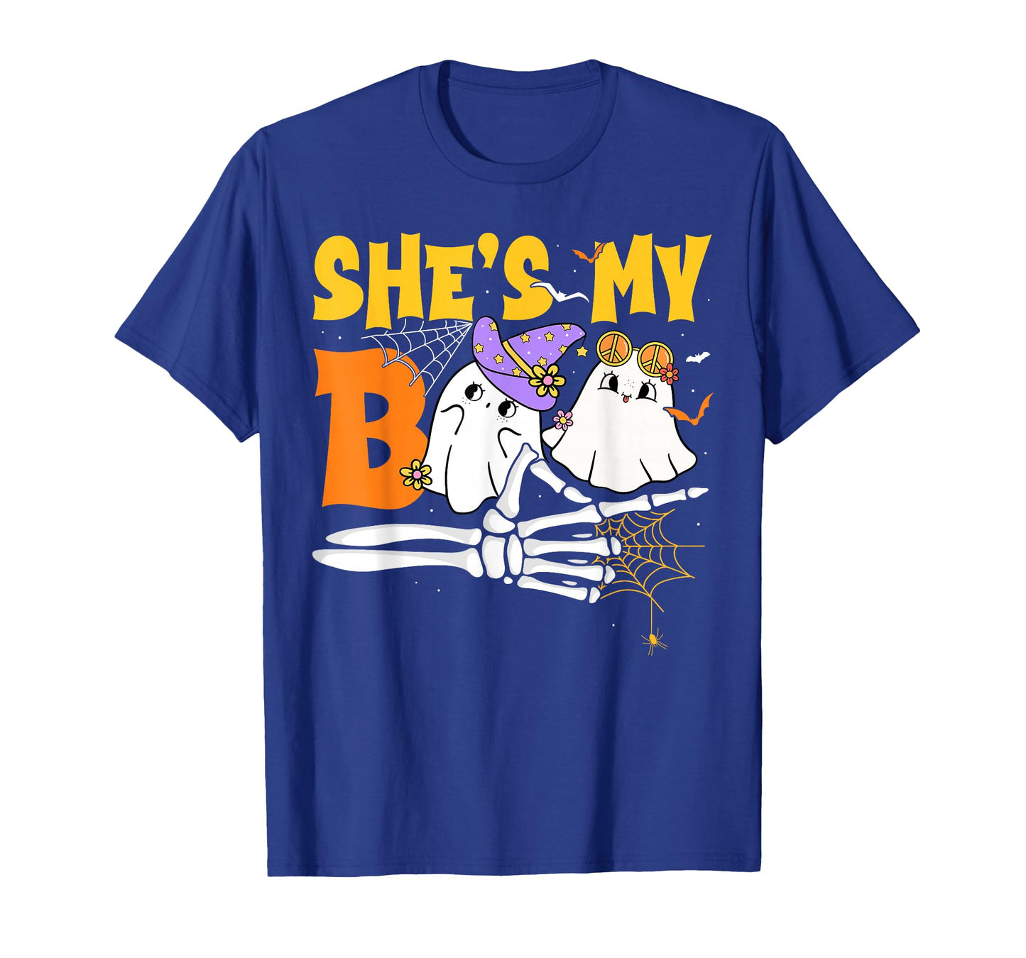 She’s My Boo He's My Boo Ghosts Matching Couple Halloween T-Shirt