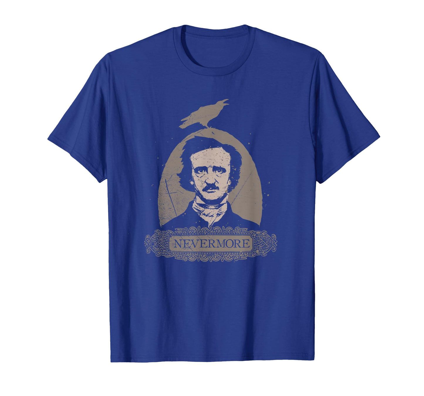 Edgar Allan Poe - Vintage Cothic Raven Nevermore T-Shirt T-Shirt