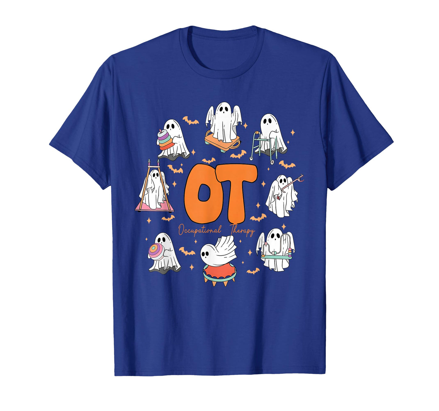 Occupational Therapy Halloween Funny Spooky Ghost OT Therapy T-Shirt