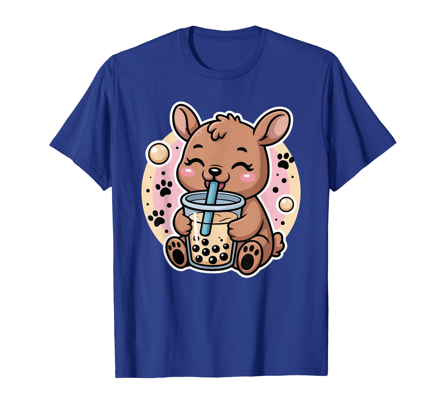 Deer Boba Tea Bubble Tea Anime Kawaii T-Shirt