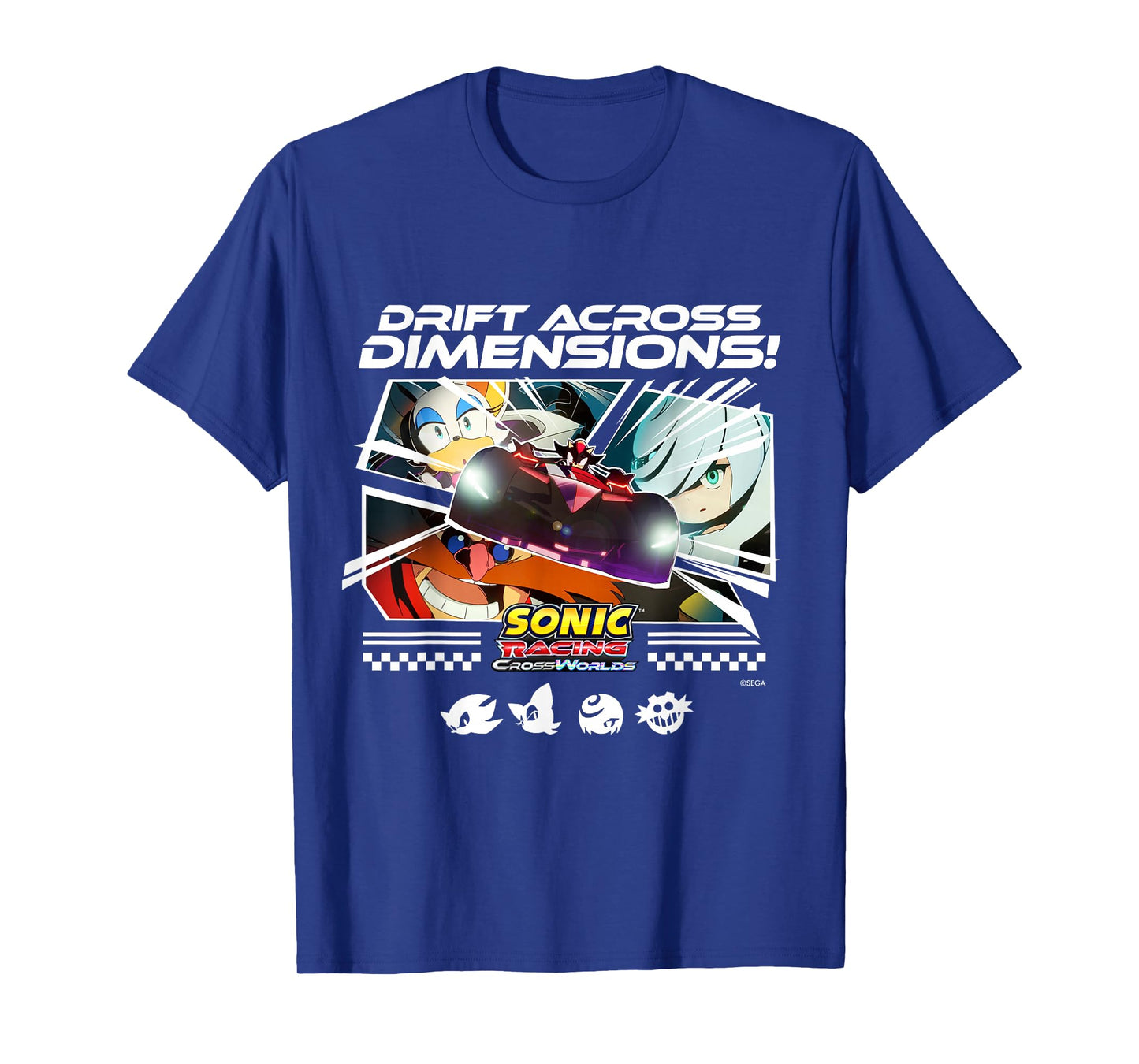 Sonic Racing CrossWorlds - Drift Group T-Shirt