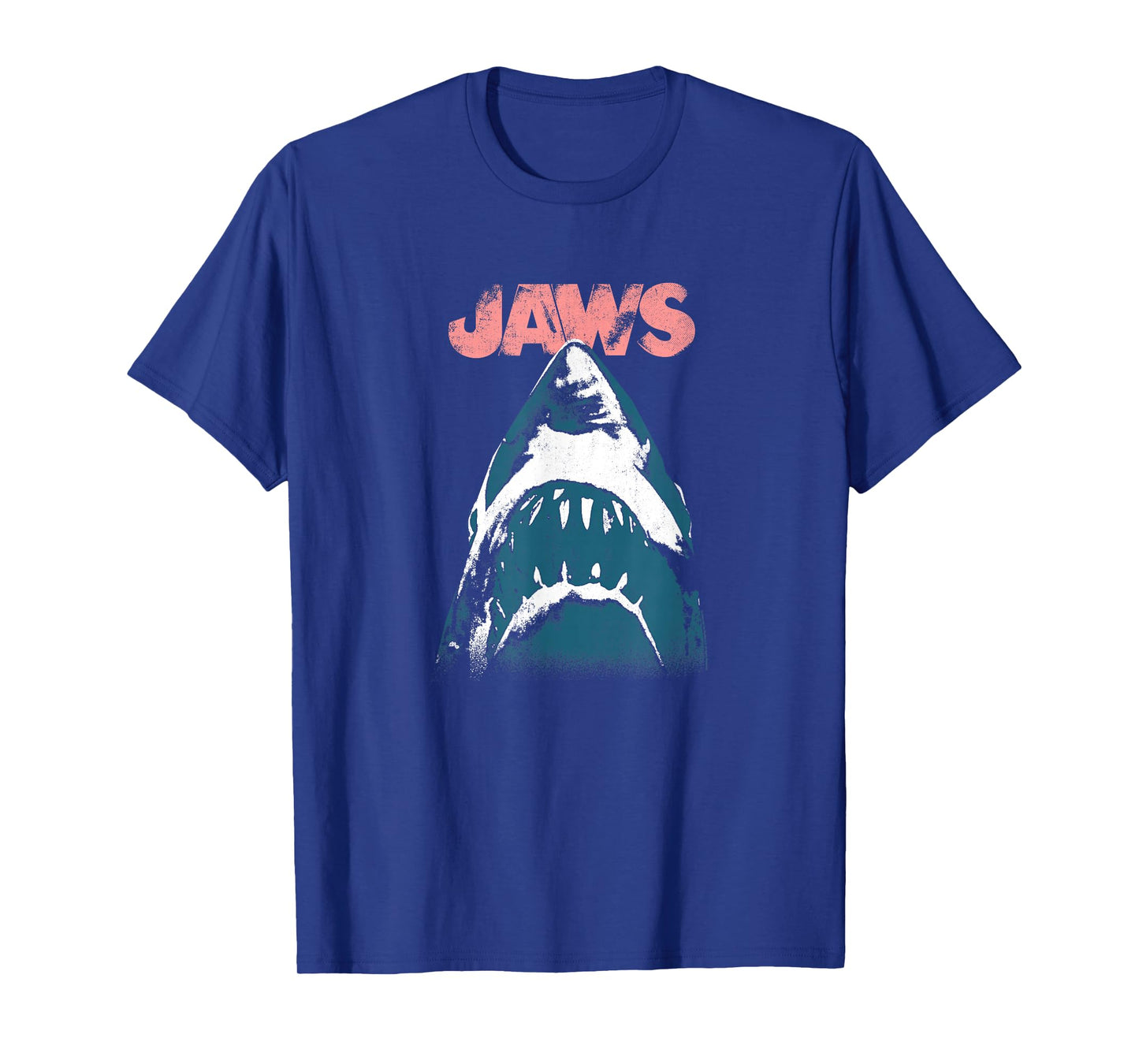 Jaws Distressed Poster Art T-Shirt