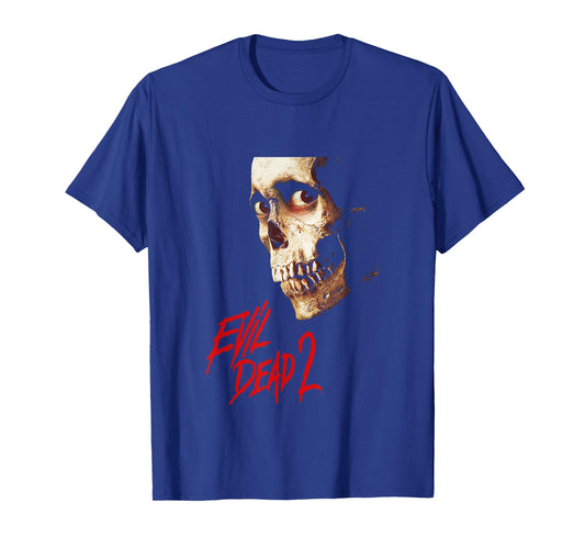 Evil Dead 2 Cinematic Skull T-Shirt