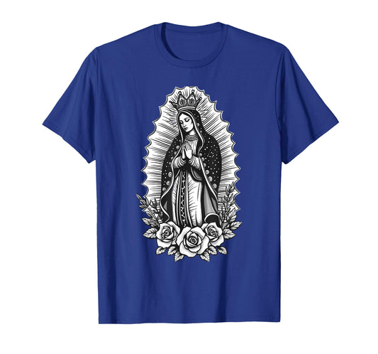 La Virgen De Guadalupe Christian Faith Symbol T-Shirt