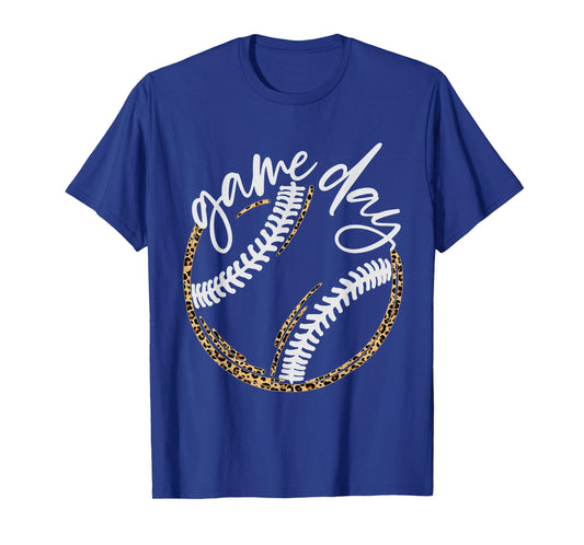 Game Day Baseball Baseball Life Softball Life for Mom T-Shirt