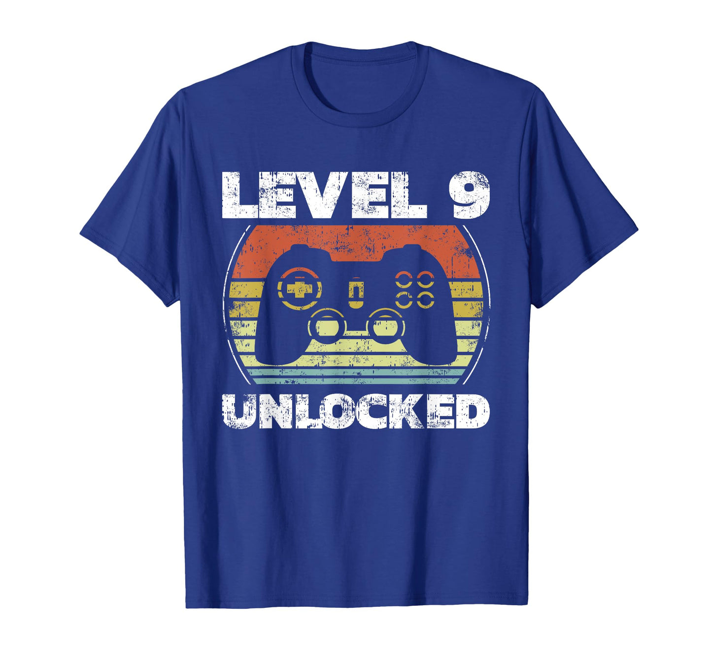 Level 9 Unlocked Funny Video Gamer 9th Birthday T-Shirt