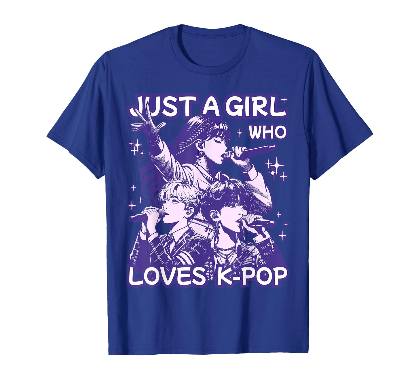 Just A Girl Who Loves K-Pop Korean Culture K pop Music Lover T-Shirt