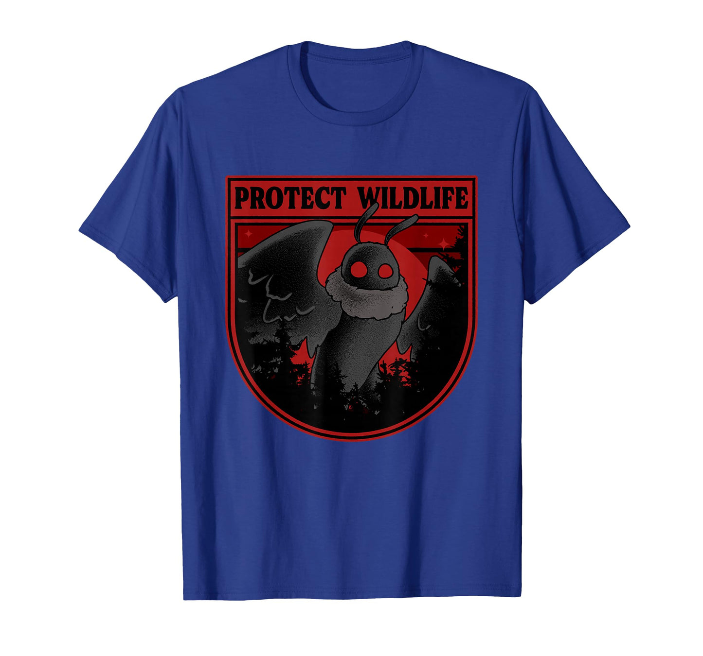 Cryptid Mothman Shirt Protect the Wildlife Cryptozoology T-Shirt