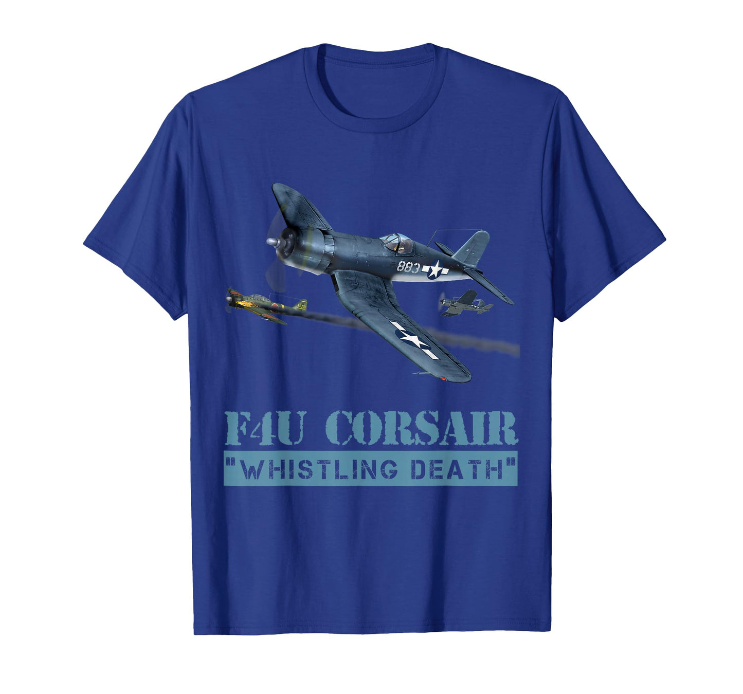 F4U Corsair. "Whistling Death" Awesome Warbird, t-shirt!! T-Shirt