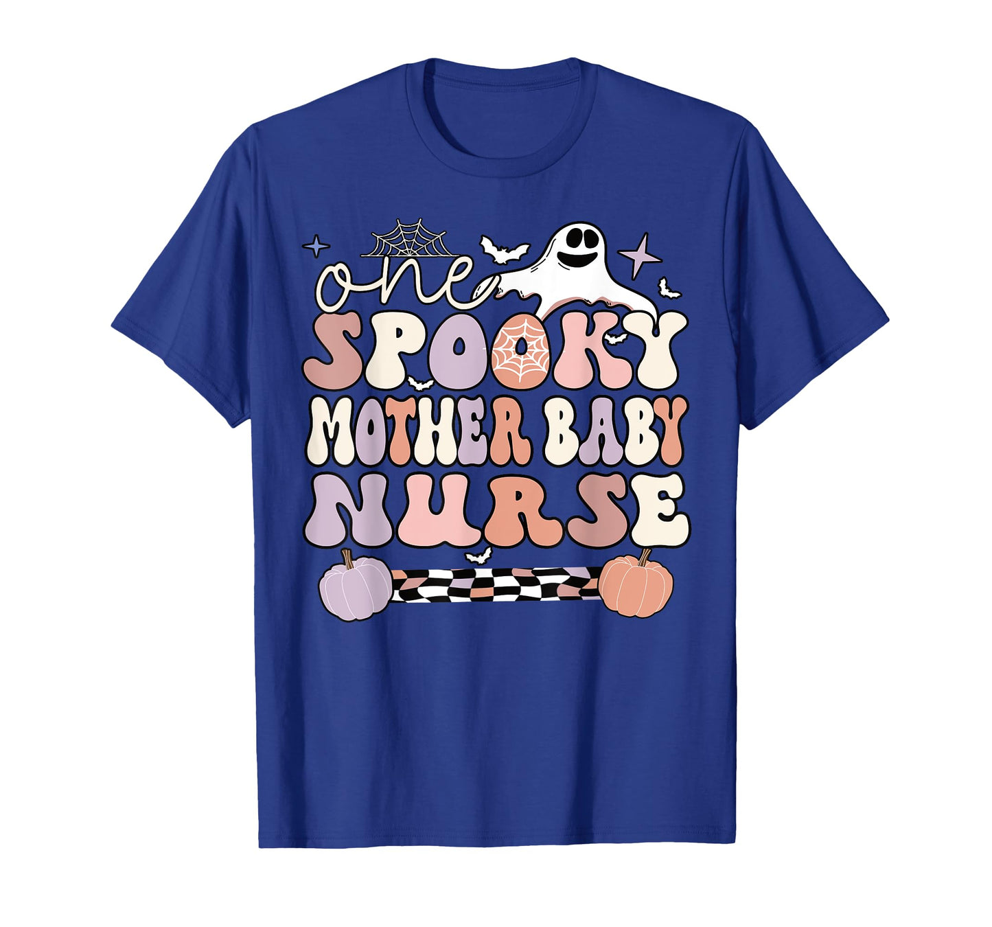Spooky Mother Baby Nurse Halloween Postpartum Nurse T-Shirt