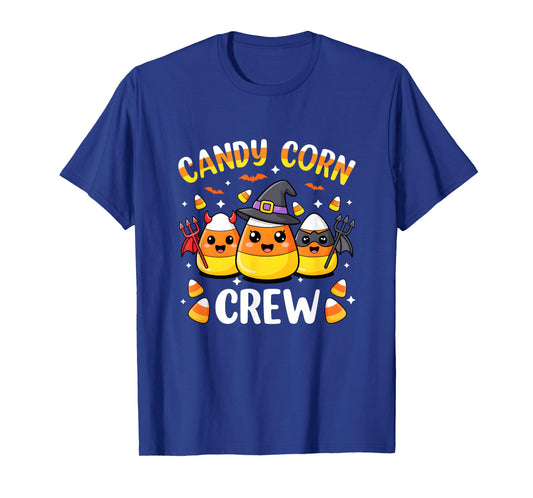 Candy Corn Crew Halloween Costume Men Women Boys Girls T-Shirt
