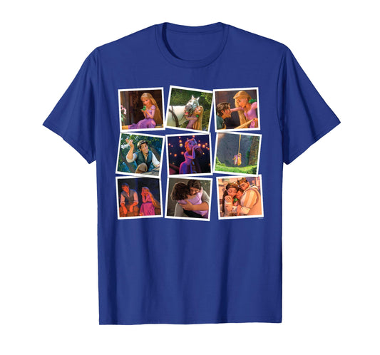 Disney Princess Rapunzel Tangled Famous Movie Frames T-Shirt