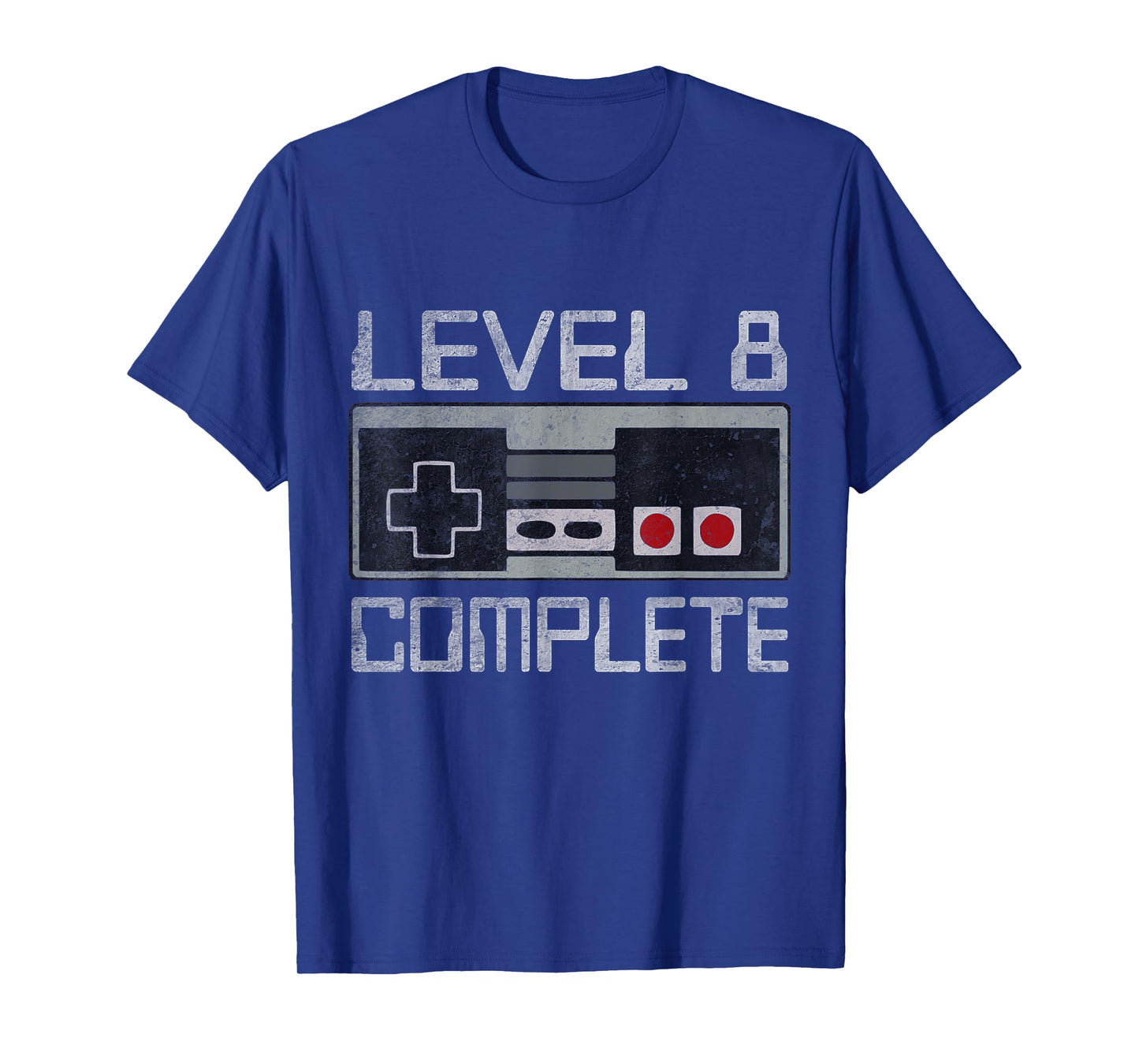 Level 8 Complete 8 Year 8th Wedding Anniversary For Him Her T-Shirt