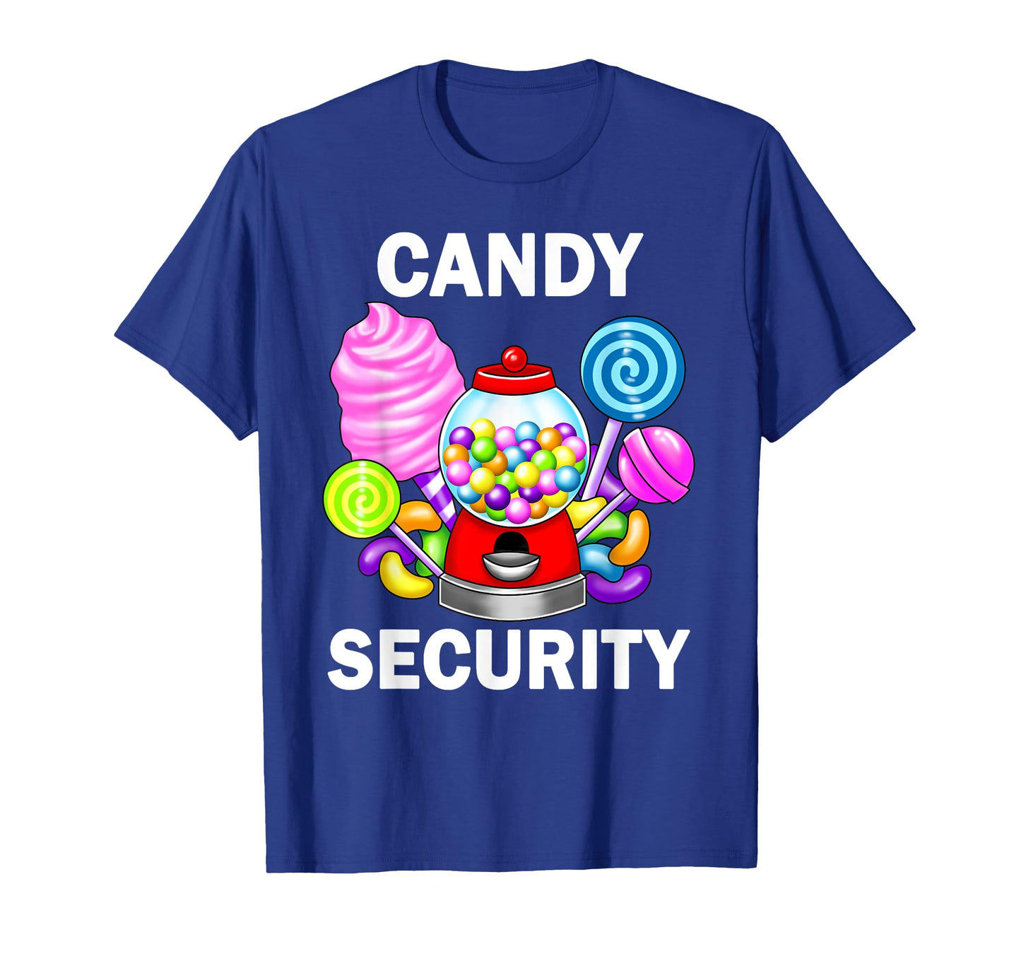 Candy Security Gumball Machine Lollipop Sweets Lover T-Shirt