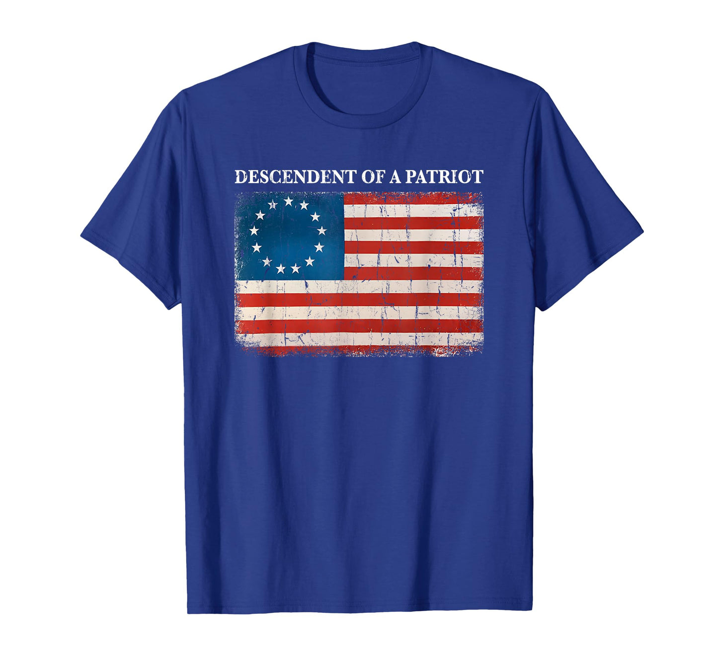 Descendant Of A Patriot, American Flag, 4th Of July T-Shirt
