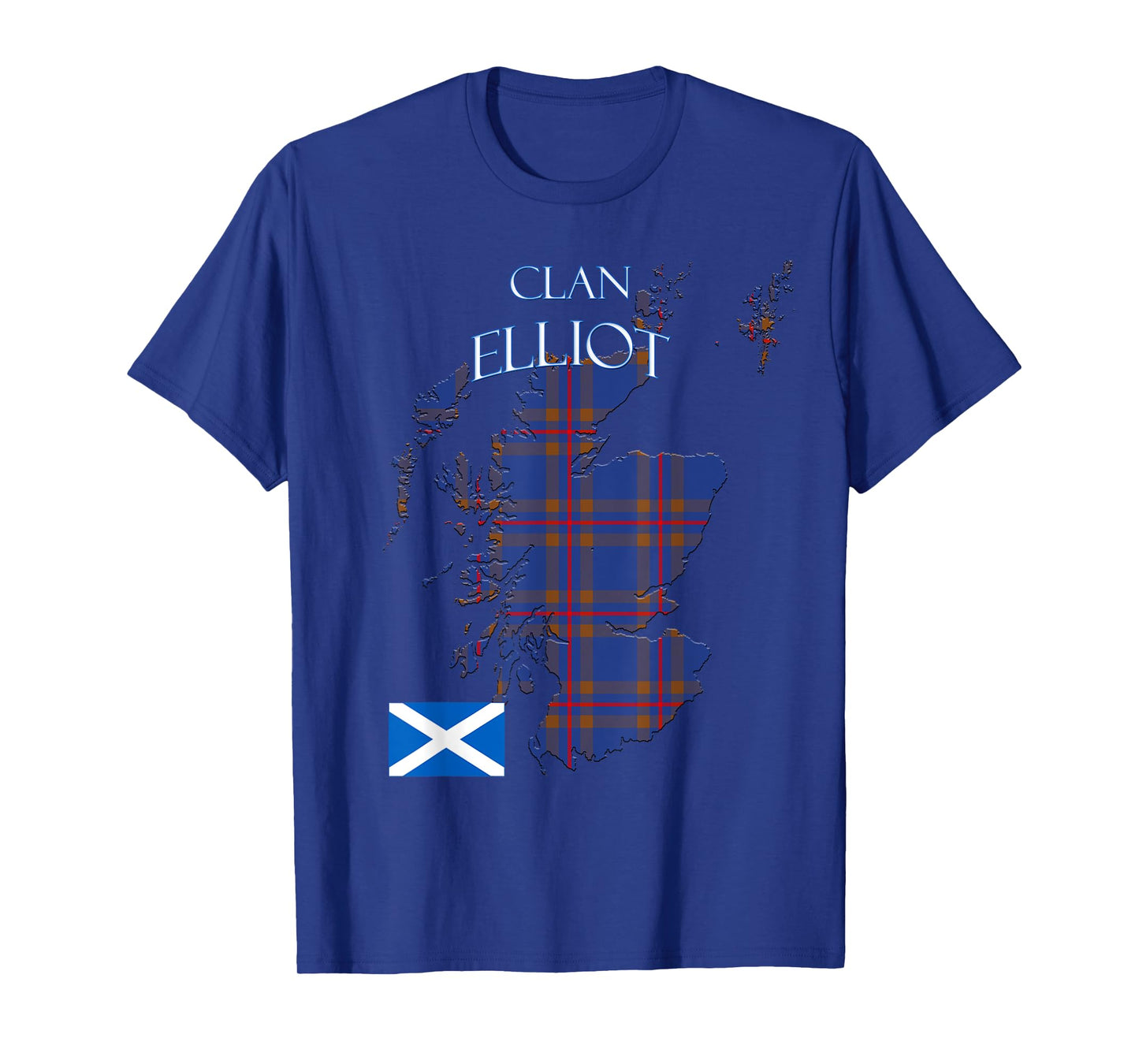 Elliot Scottish Clan Tartan Scotland T-Shirt