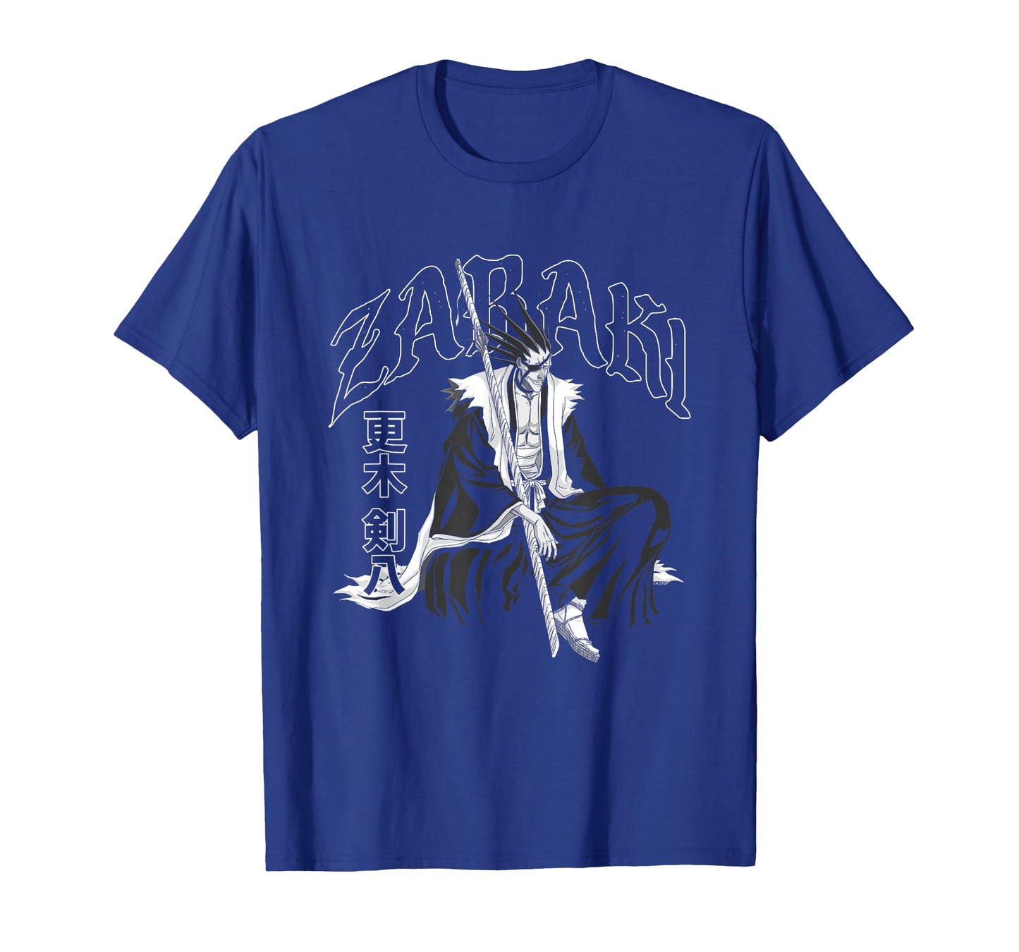 Bleach Zabaki Gothic Print Anime T-Shirt