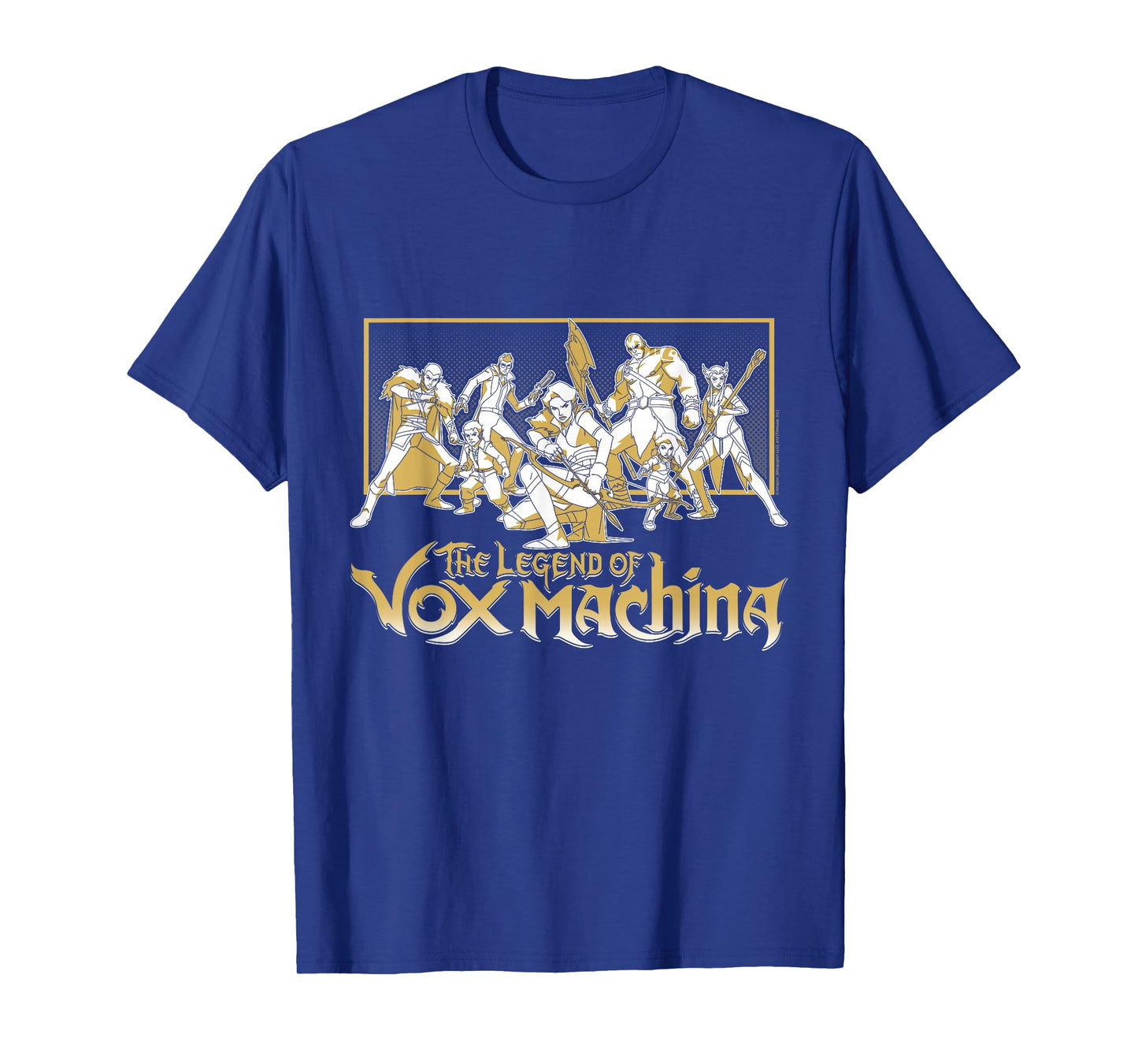 The Legend of Vox Machina Main Characters Fight Pose T-Shirt Small