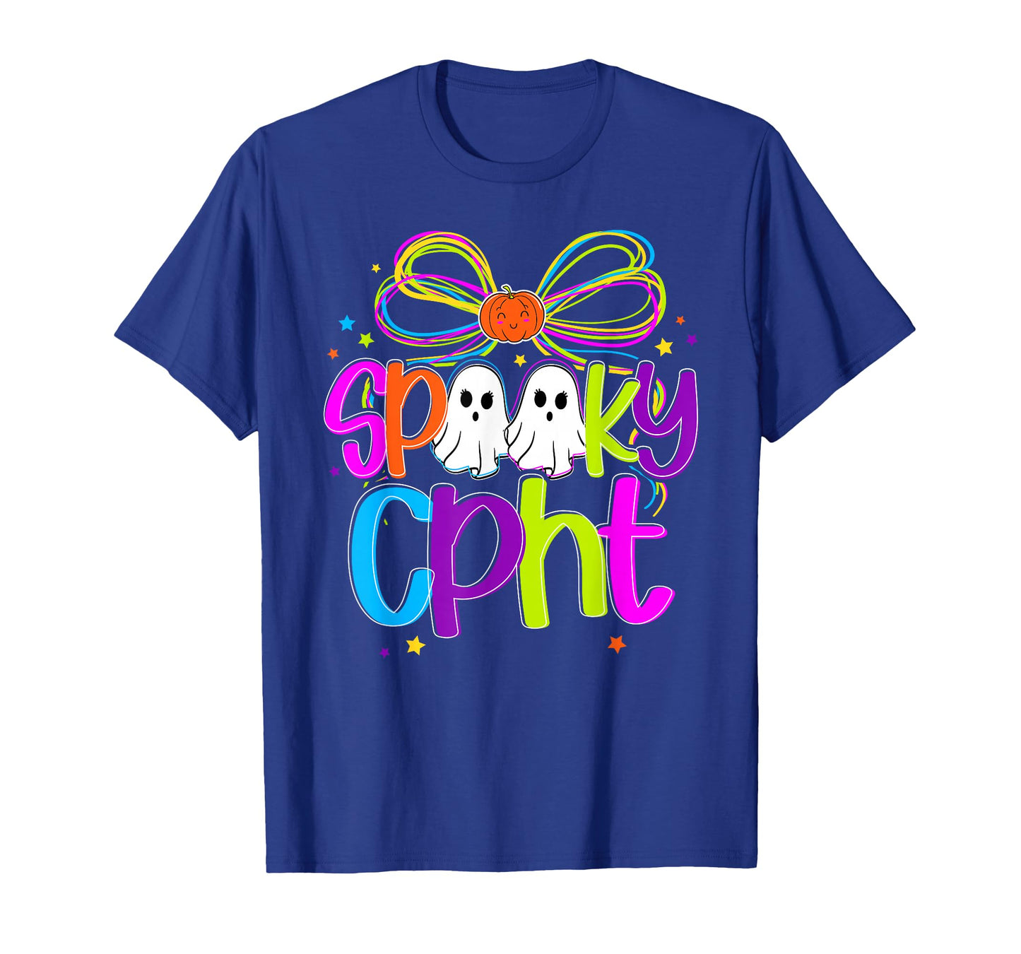 Spooky CPhT Halloween Certified Pharmacy Technician Coquette T-Shirt