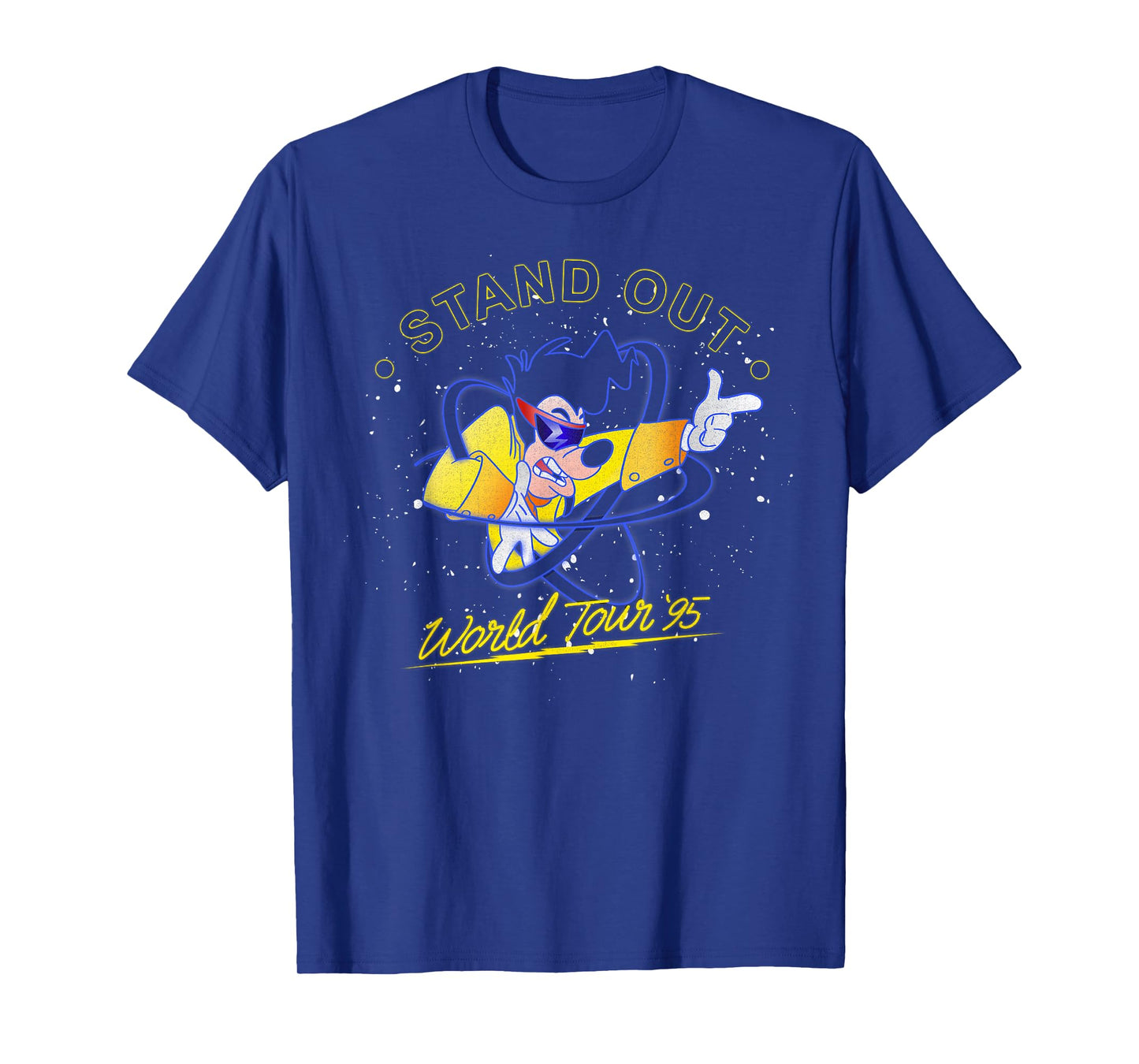 Disney A Goofy Movie Powerline Stand Out World Tour '95 T-Shirt