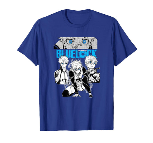 Blue Lock Seishiro Nagi Multiple Scenes Big Chest Portrait T-Shirt