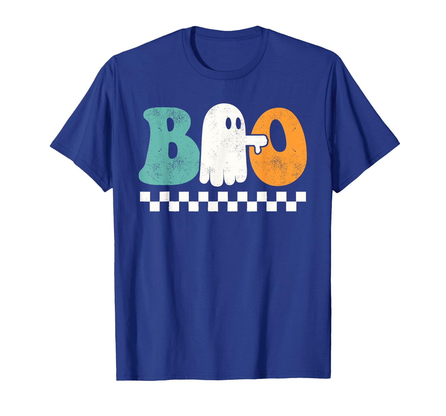 Funny Thumbs Down Boo Ghost Halloween Groovy for Men Women T-Shirt