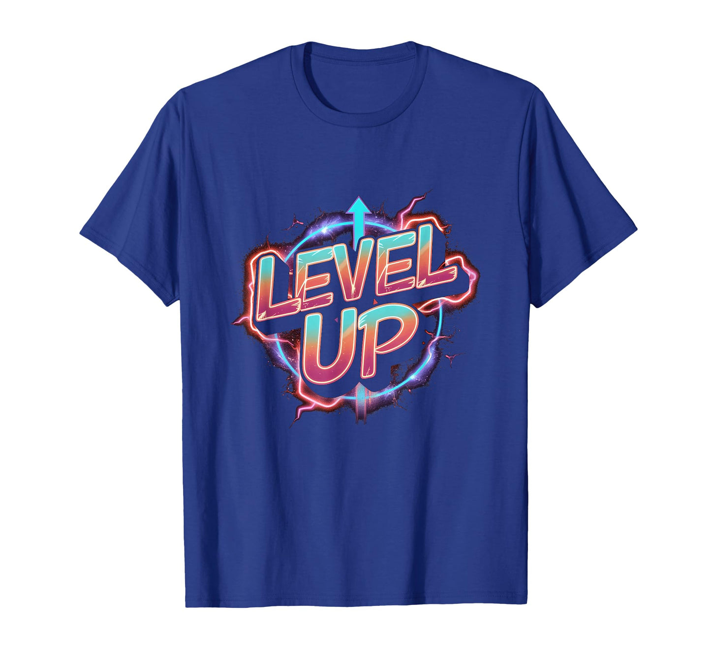 Retro Gaming Level Up Boys Girls Men Women T-Shirt