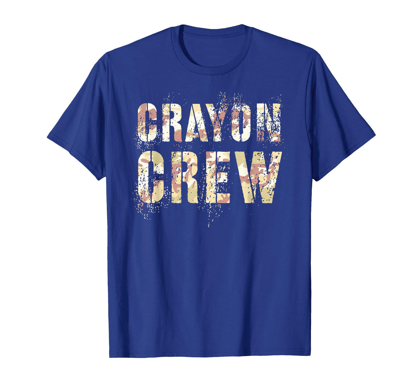 Veteran CRAYON CREW Eater Proud Officer Military Corp Theme T-Shirt