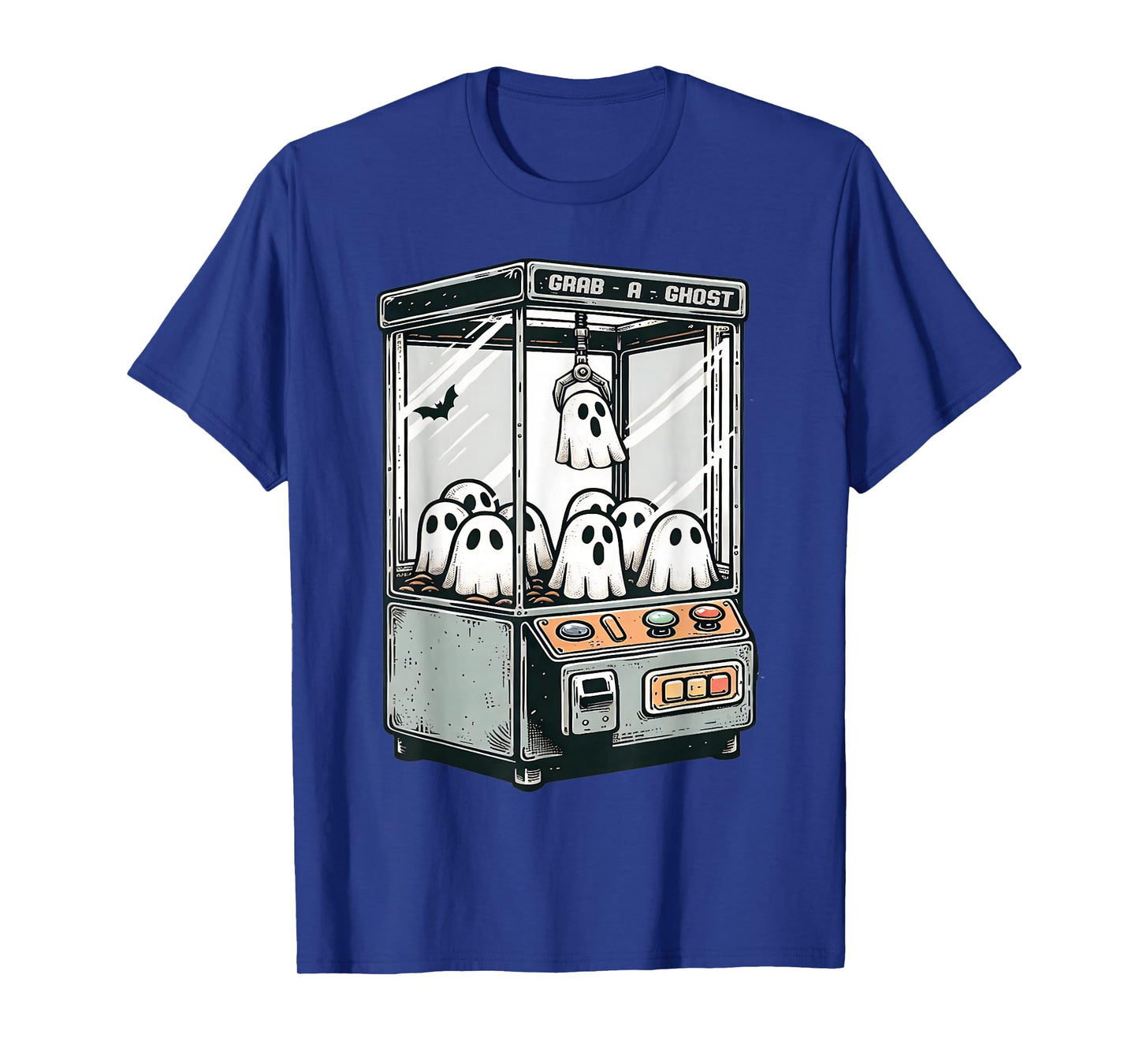 Grab A Ghost Claw Machine Arcade Funny Halloween Kid Toddler T-Shirt