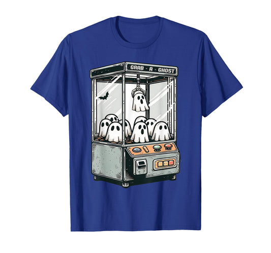 Grab A Ghost Claw Machine Arcade Funny Halloween Kid Toddler T-Shirt
