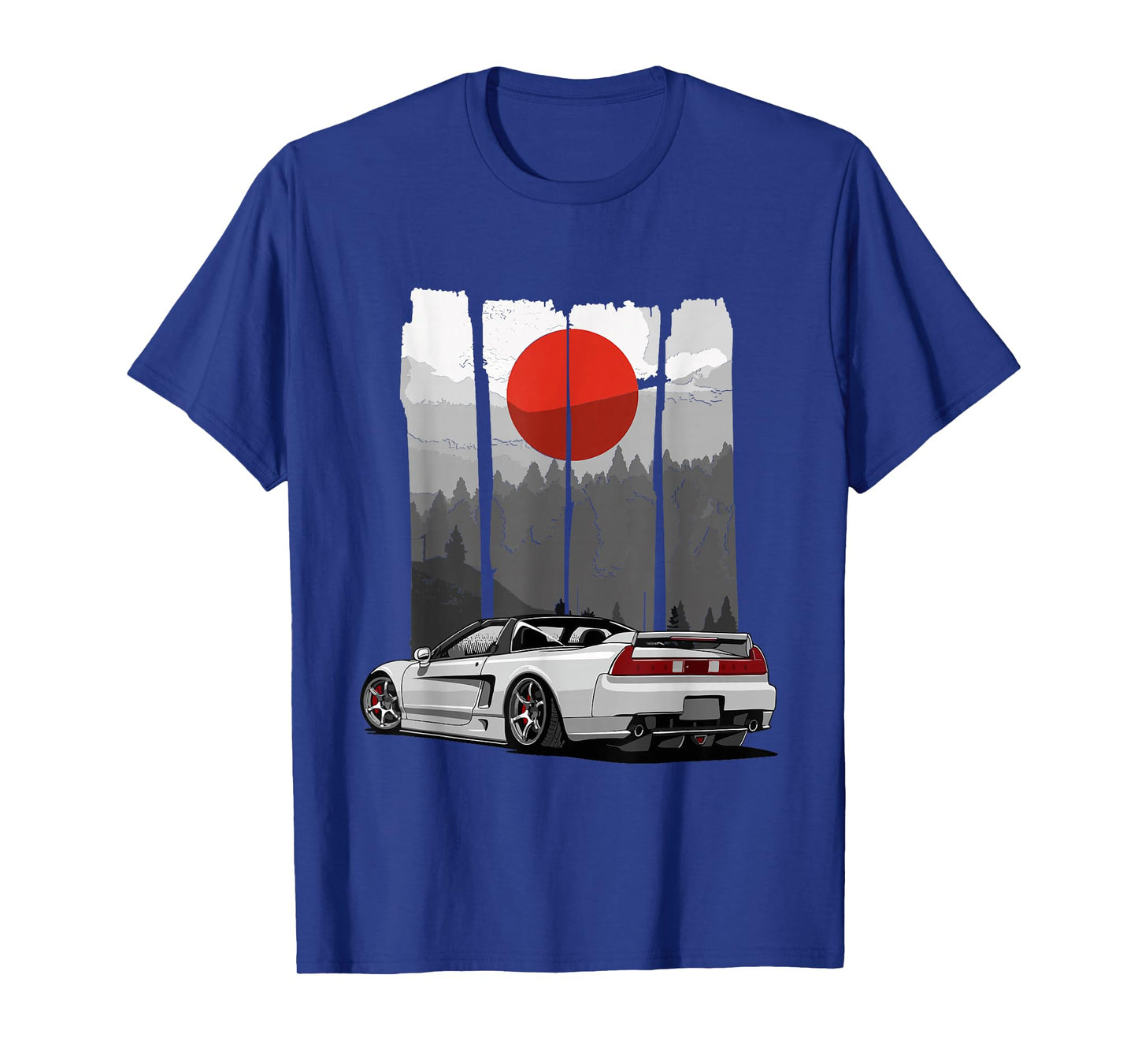 JDM NSX Car Tuning Japan Rising Sun Drift Import T-Shirt Small