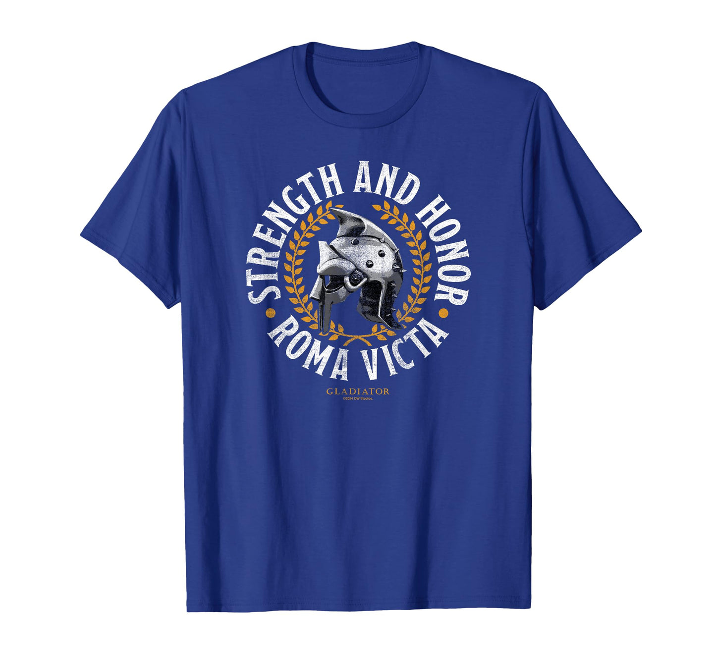 Official Gladiator Movie: Strength and Honor Roma Victa T-Shirt