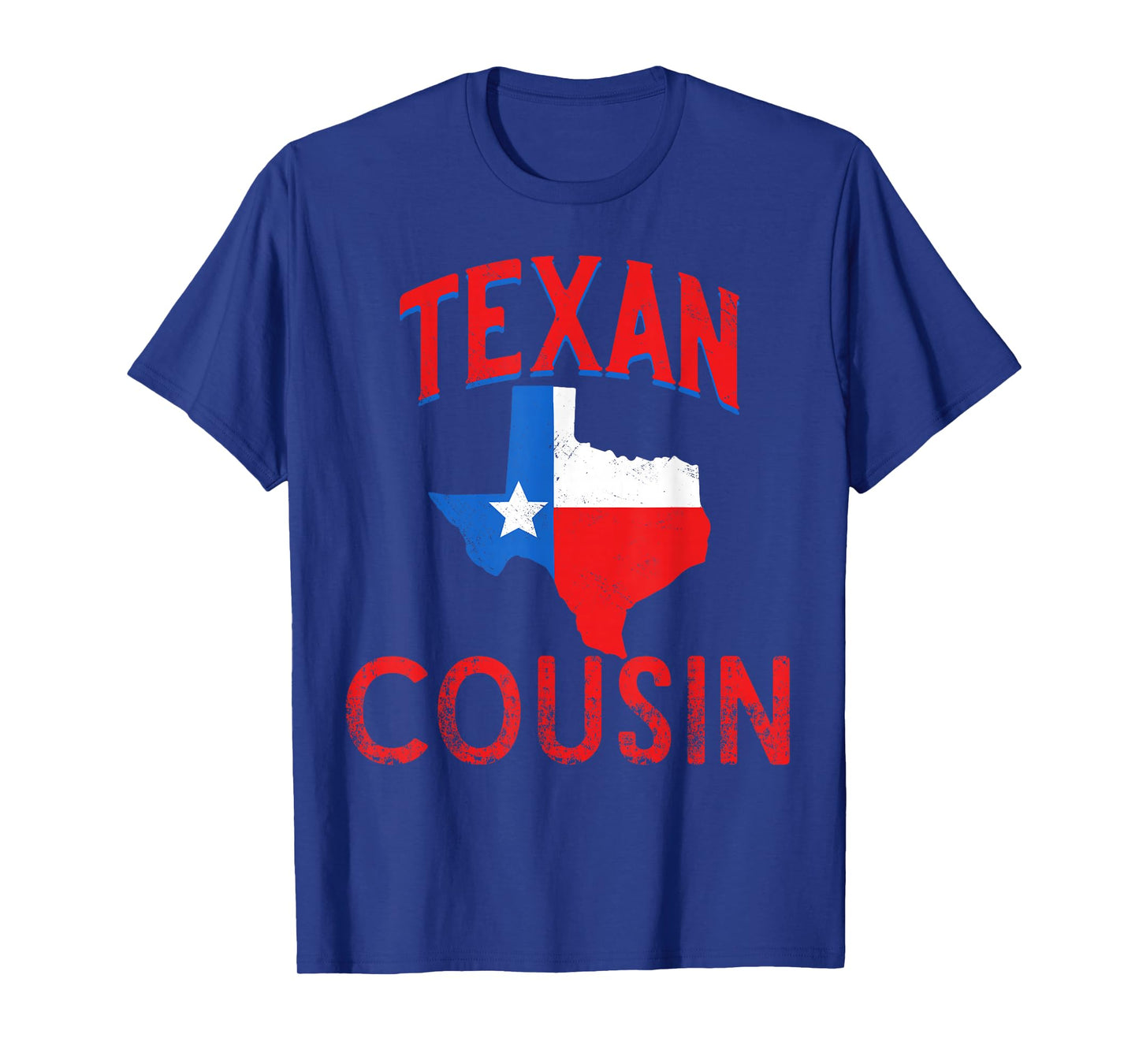 Texan Cousin Flag Proud Vintage Texas T-Shirt