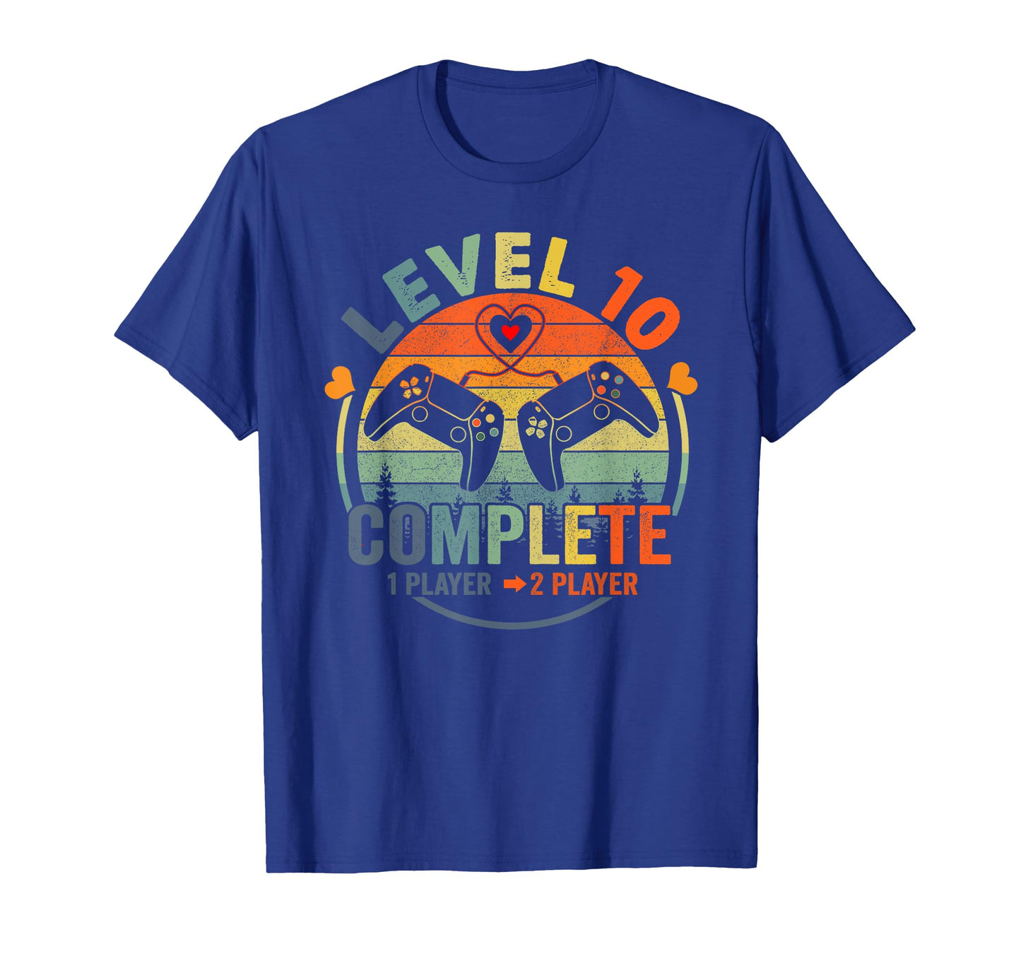 Gamer 10th Wedding Anniversary Level 10 Complete Anniversary T-Shirt