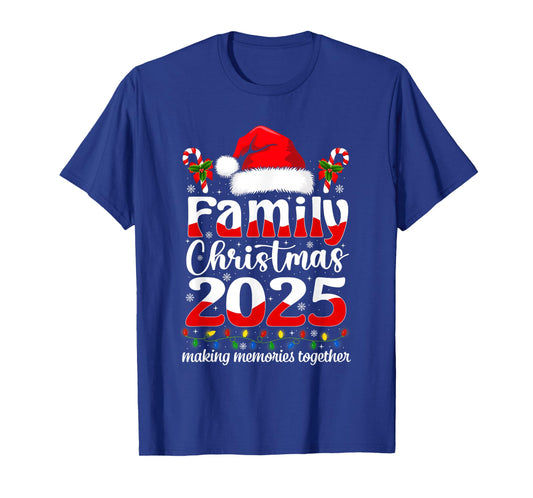 Family Christmas 2025 Matching Family Christmas Xmas Squad T-Shirt