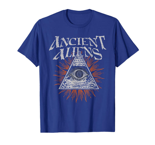 Ancient Aliens Design, Pre History Theory, Pyramid, UFO T-Shirt