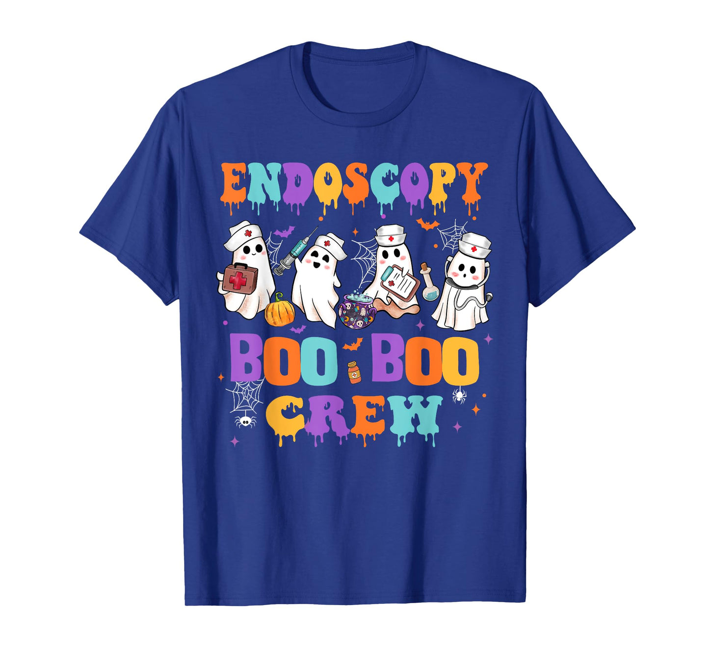 Endoscopy Nurse Boo Boo Crew Nurse Halloween Squad Nursing T-Shirt