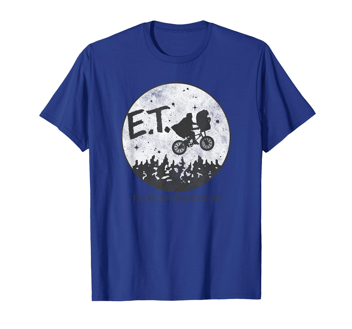 E.T. The Extra-Terrestrial Classic Flying Bike Poster T-Shirt