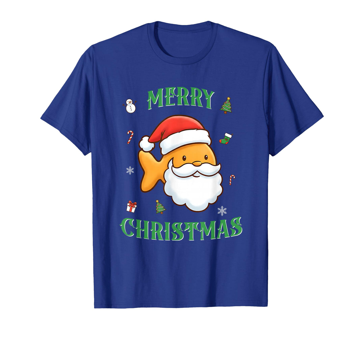 Santa Goldfish Cracker T-Shirt