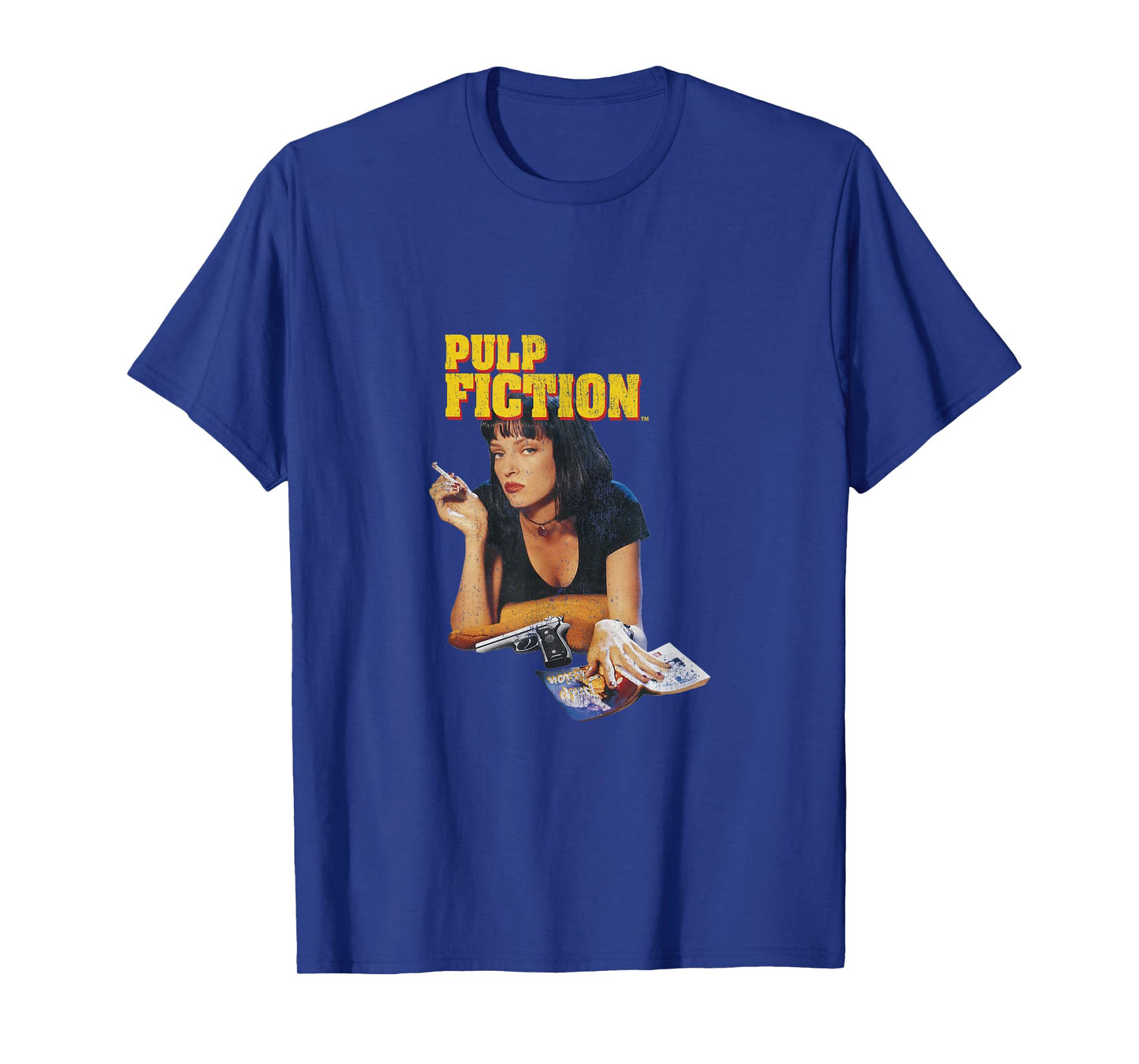 Pulp Fiction Vintage Mia Wallace PAPL2616 T-Shirt