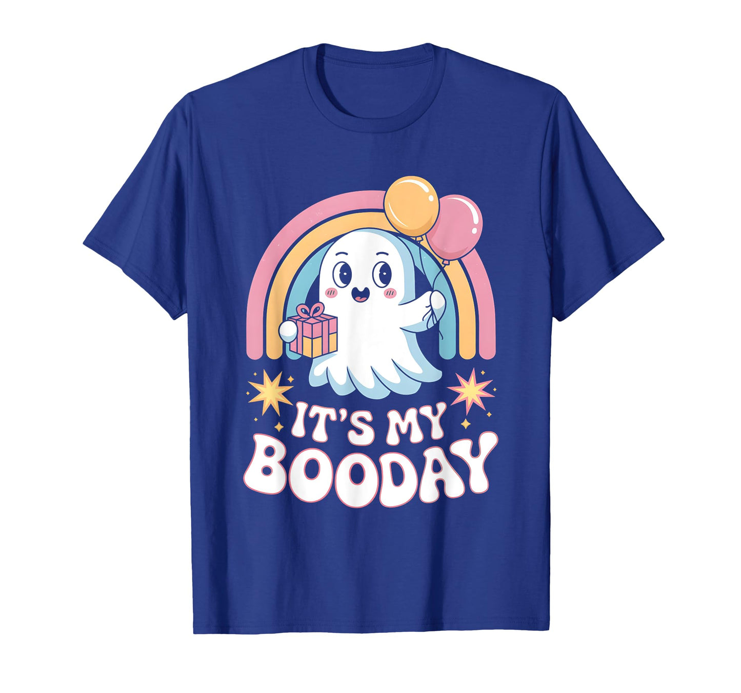 It's My Booday Halloween Ghost Costume For Kids Toddlers T-Shirt