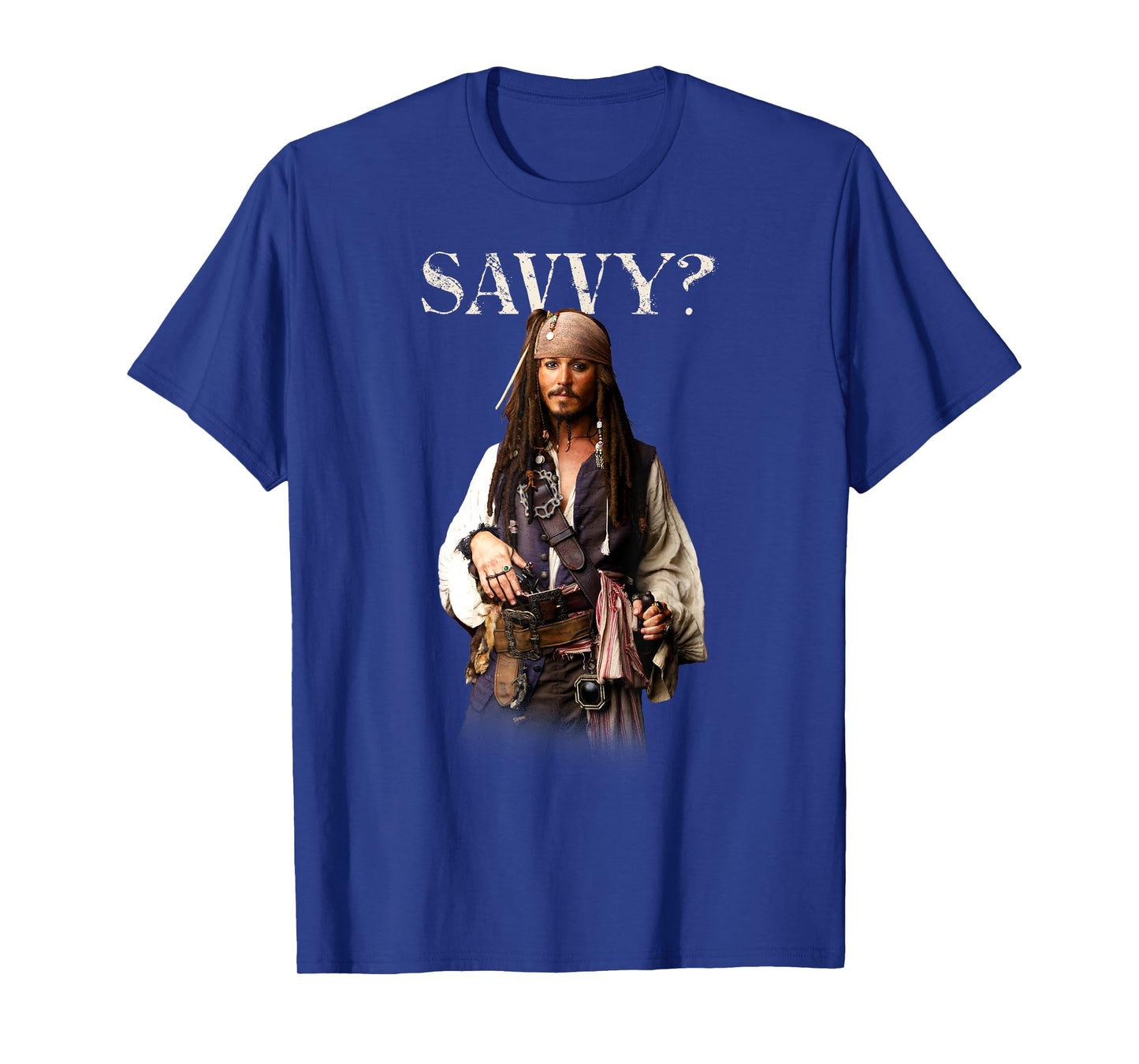 Disney Pirates of The Caribbean Captain Jack Savvy? T-Shirt