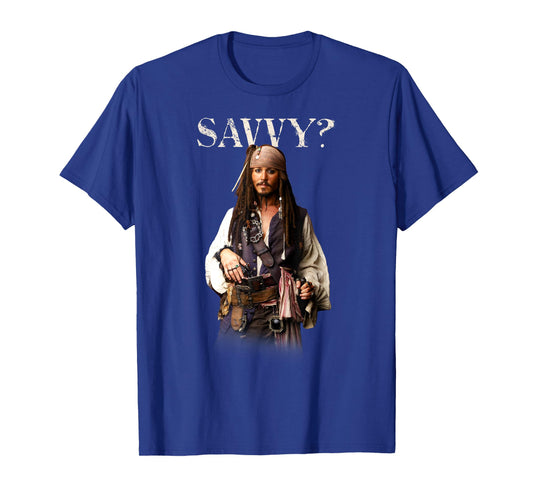 Disney Pirates of The Caribbean Captain Jack Savvy? T-Shirt