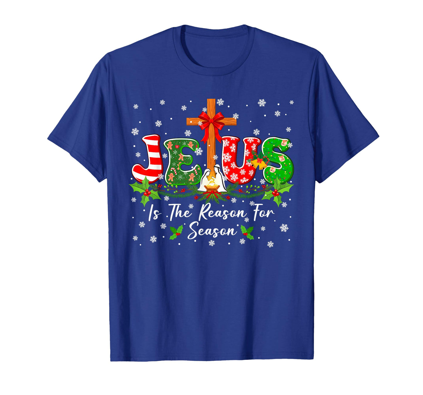 Christian is The Reason for The Season Christmas Xmas Men T-Shirt